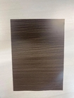 0.3mm Thickness Aluminum Composite Panel With Wood Granite Brushed Mirror PET Color