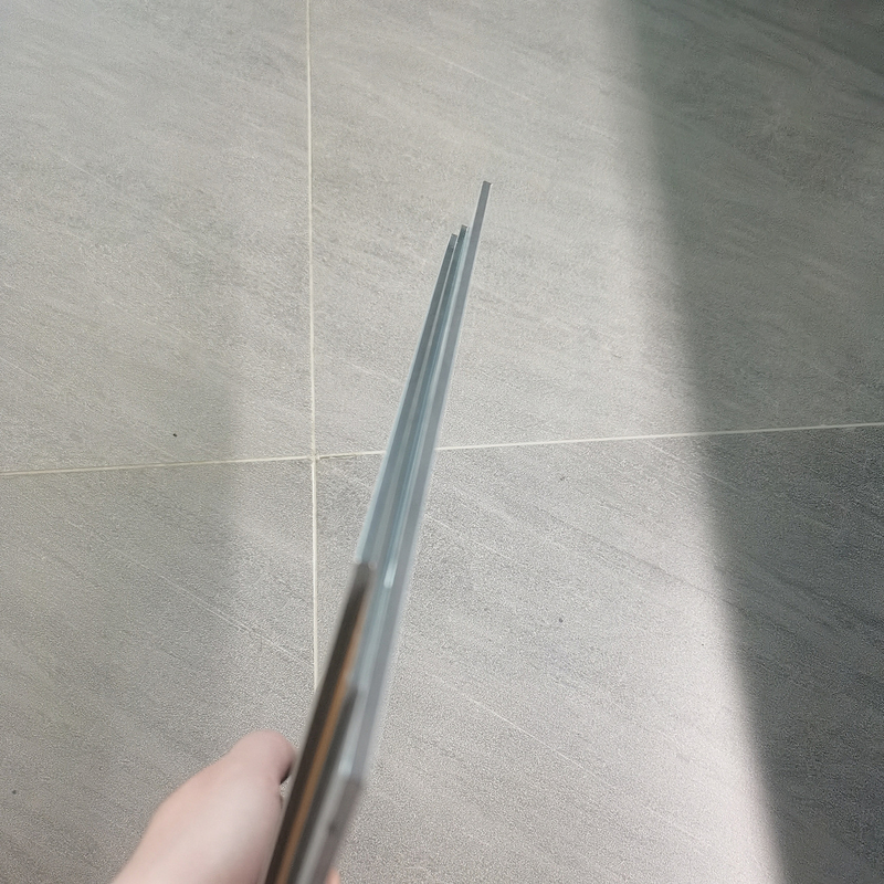 painel composto de alumínio 1220mm de 4x0.3mm ACP PVDF para a decoração exterior