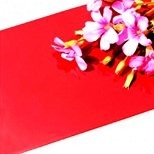 Cor vívida do painel composto de alumínio vermelho do PE do Acp e nível mais alto 2mm do brilho