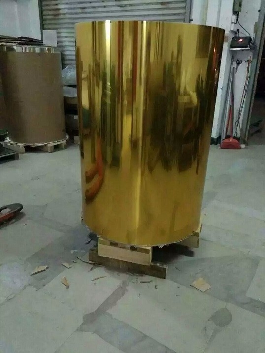 Revestimento de pintura protetora bobina de alumínio pré-pintada para alta dureza e construção contemporânea