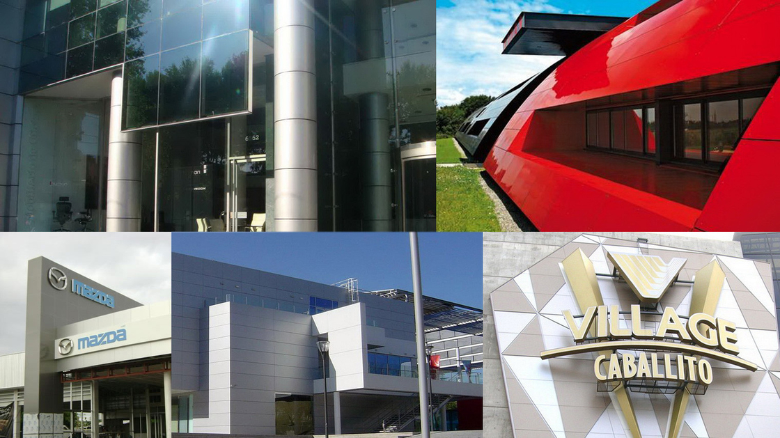 Painel composto de alumínio PVDF com revestimento nano-PVDF e pintura nanométrica auto-limpeza para decoração arquitetônica elegante e 15-