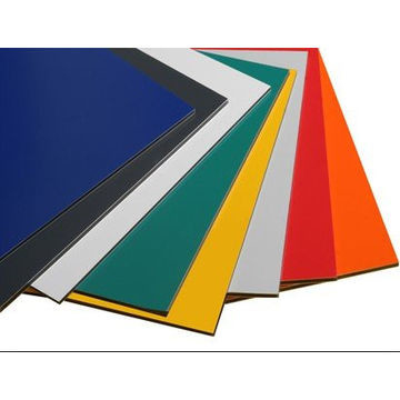 Painel composto de alumínio de alto brilho que protege a sua superfície com revestimento nano-PVDF e tinta autolimpante