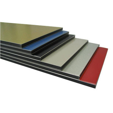 Material ACP painel composto de alumínio PE de 1,5 mm-8 mm para solução de arquitetura sustentável