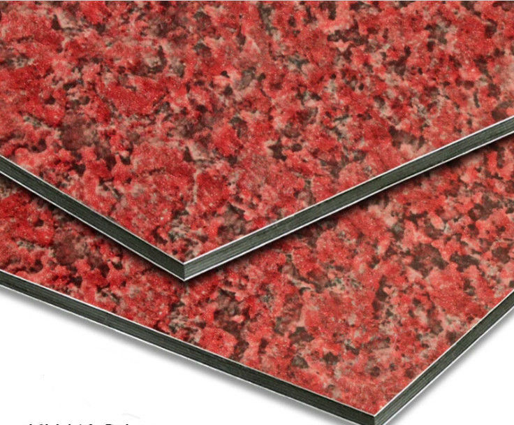 Fabricante direto 5mm grão de mármore ACP/ ACM de alta resistência, não inflamável, para decoração de interiores de cabine de elevador