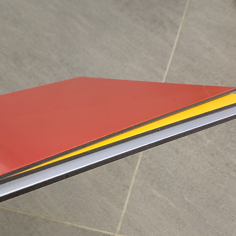 Fornecedor OEM Painel de material composto de alumínio para cortinas de parede de abrigos interiores