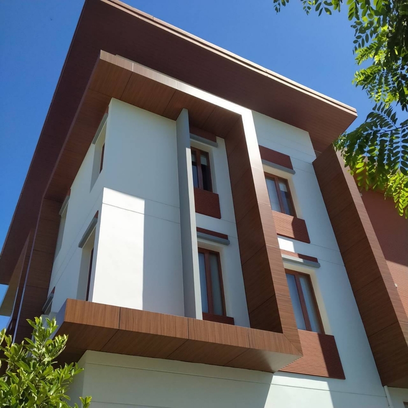 Painel de alumínio composto de núcleo PE inquebrável de 3 mm branco brilhante ACM ACP para Materiais de Construção