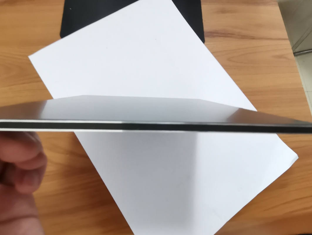 Painel de alumínio composto de núcleo PE inquebrável de 3 mm branco brilhante ACM ACP para Materiais de Construção