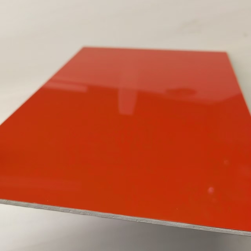 Painel de alumínio composto leve e à prova de fogo com revestimento PVDF e revestimento nano-PVDF para fácil instalação e manutenção