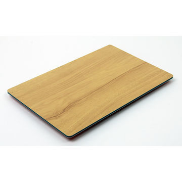 Fabrica Directo 2mm Grão de Madeira Alumínio Placa de Plástico PE revestido, Não inflamável para Parede de Partilha Venda Quente folha ACP