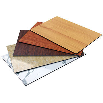 1250mm * 3050mm PE painel de alumínio composto para parede cortina abóbadas abrigo interior