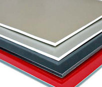 1250mm * 3050mm PE painel de alumínio composto para parede cortina abóbadas abrigo interior