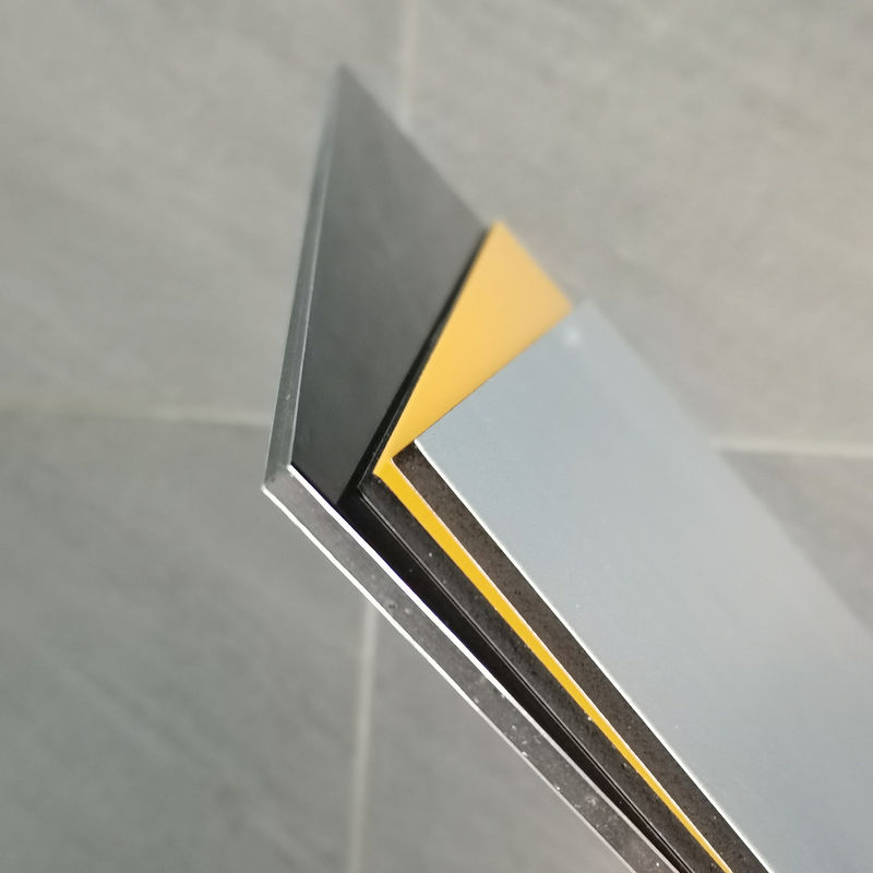 Entrega rápida 1220*24400mm Painel Composto de Alumínio PE PDVF Revestimento, Padrão de Mármore, para Decoração de Hotel Mall Hall Personalizado
