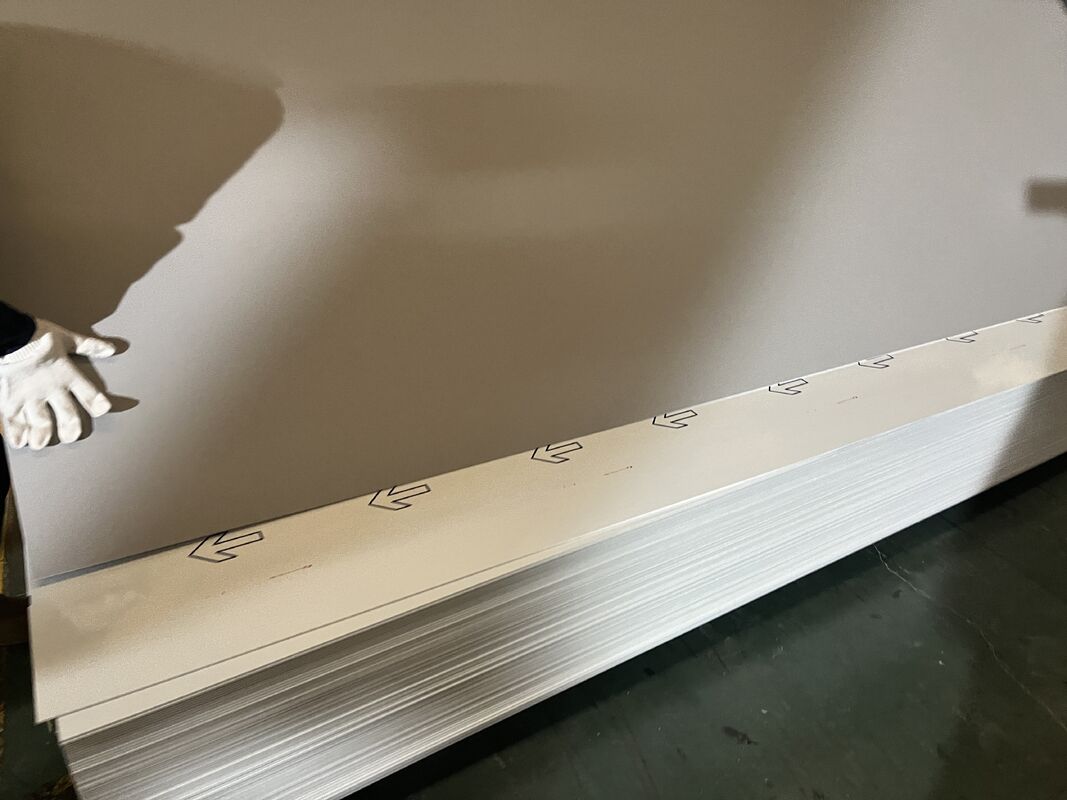 4*0,40mm FR B1 Grade Fire Retardant Aluminium Composite Panel para Shopping Center, Hotel, Estação de Comboios etc.
