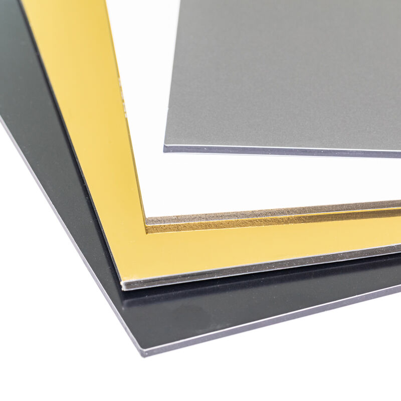 ISO 9001 Fábrica de revestimento PVDF de folha ACP de 4 mm Econômico e durável para fachada de edifício Envio rápido