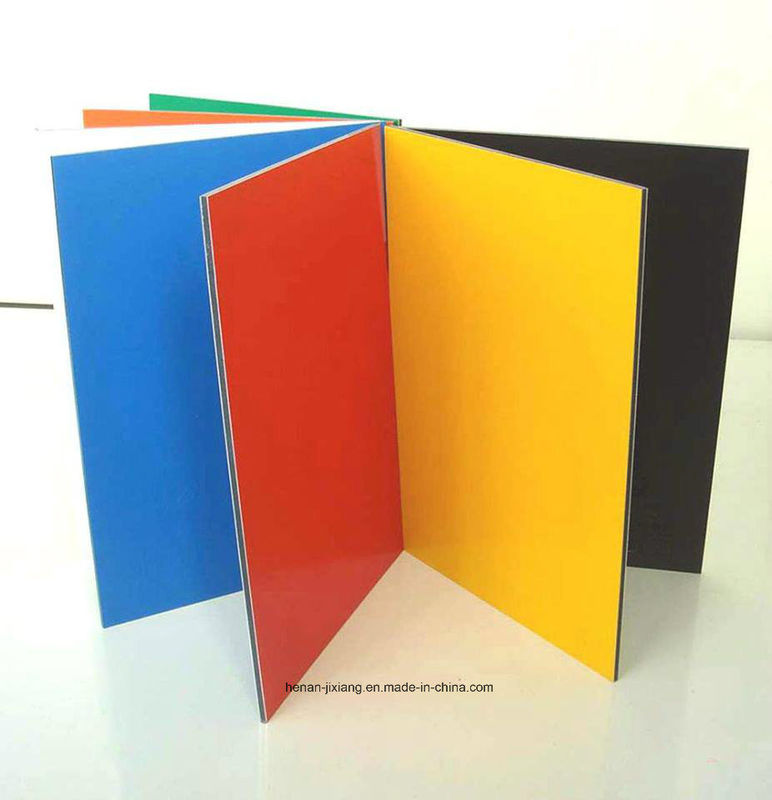 Venda Quente Painel de Alumínio Composto 4x8 ft PVDF PE revestido resistente ao fogo Leve Personalizado Disponível para decoração interior exterior