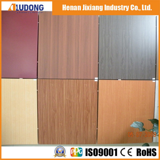 Painel composto de alumínio interior da decoração AA3003 0.15mm PVDF de ASTM