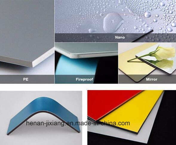 OEM & ODM Aceito Fabricante Direto 3mm 4mm PE/ PVDF revestidos painéis de alumínio composto folha ACP para painéis de parede