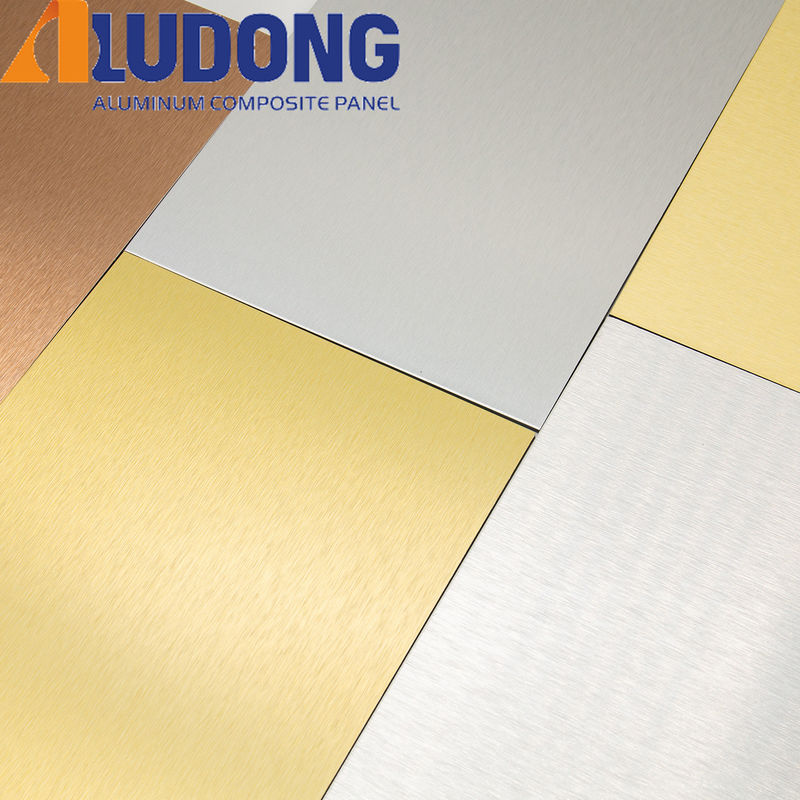 Embalagem segura ACP/ACM escovado anodizado 4 mm, isolamento térmico e à prova de fogo para remessa rápida de casa de contêiner