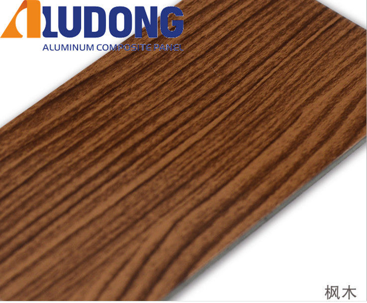 Fabricante direto 5 mm de madeira ACP PVDF revestimento, anti-UV e à prova de fogo para parede de cortina 24/7 Suporte técnico