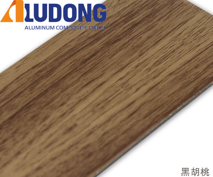 Fabricante direto 5 mm de madeira ACP PVDF revestimento, anti-UV e à prova de fogo para parede de cortina 24/7 Suporte técnico
