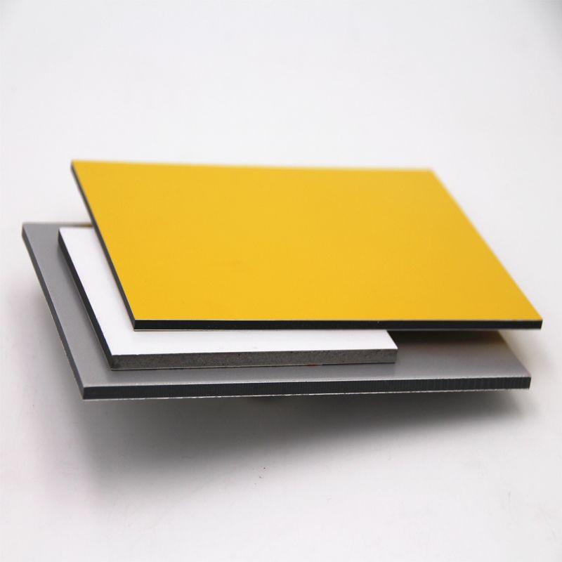 painel de alto brilho 1220mm de 2440mm*1220mm ACP para a decoração de construção