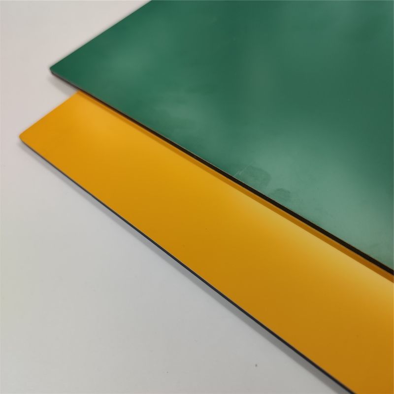 Alta resistência à corrosão Painel de alumínio composto de alto brilho ACM Durável para indústrias