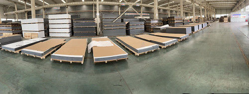 Tamanho máximo alcança 2000 * 6000mm painel de alumínio composto solução definitiva para as suas necessidades de construção