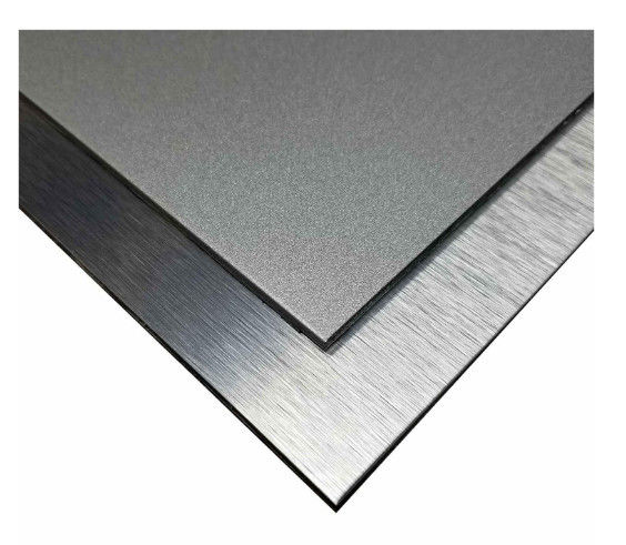 Venda a quente ACM/ ACP Painel composto de alumínio anodizado escovado 4 mm, revestimento PVDF, resistente a arranhões para cabine de elevador