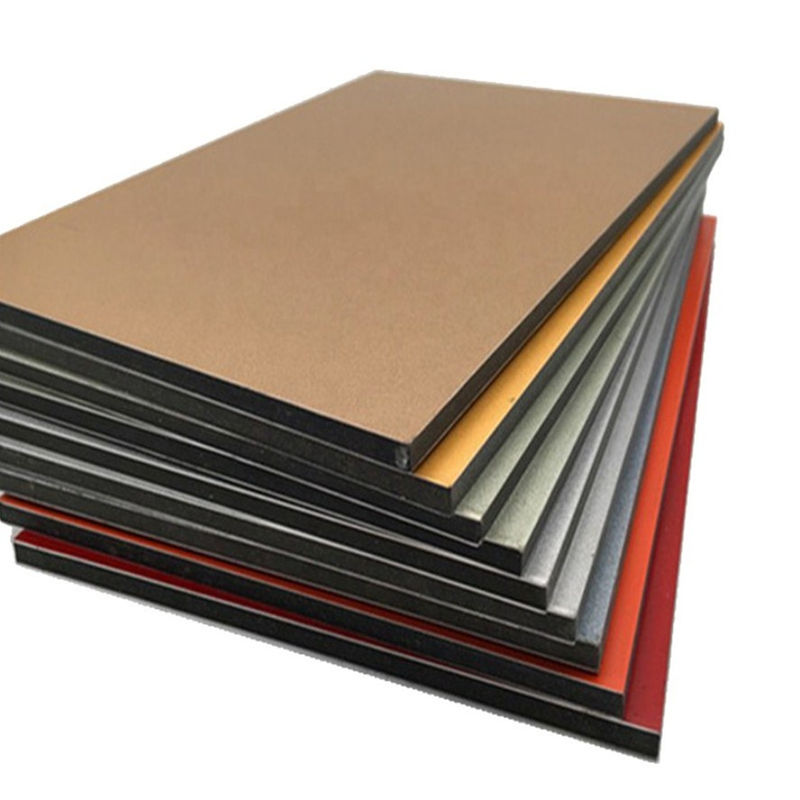 Venda Quente Painel composto de alumínio revestido pe pvdf acp, material de construção de 4x8 pés para decoração de parede interna e externa