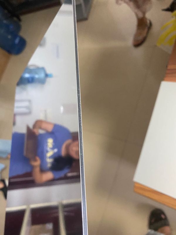 O espelho de prata do espelho do ouro coloriu o painel composto de alumínio 3mm 4mm ACP