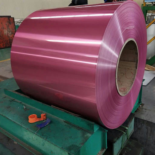 Revestimento de pintura protetora bobina de alumínio pré-pintada para alta dureza e construção contemporânea