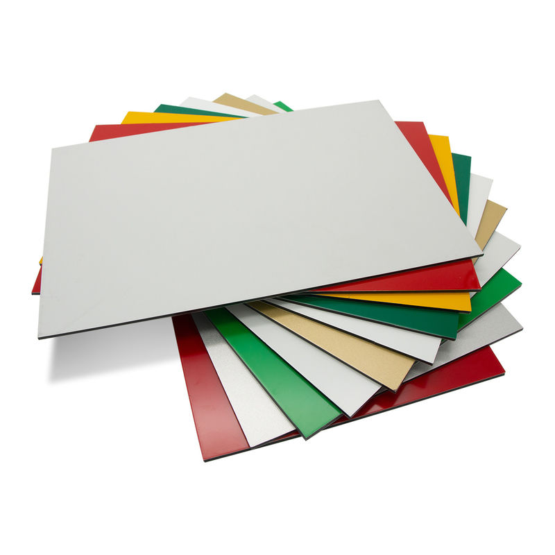 Publicidade PE Core 0.3mm ACP Alucobond desenho painel de alumínio composto para cortina parede de parede abrigos interiores
