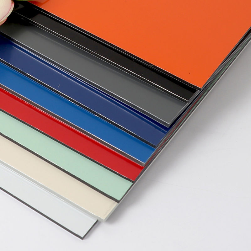 Publicidade PE Core 0.3mm ACP Alucobond desenho painel de alumínio composto para cortina parede de parede abrigos interiores