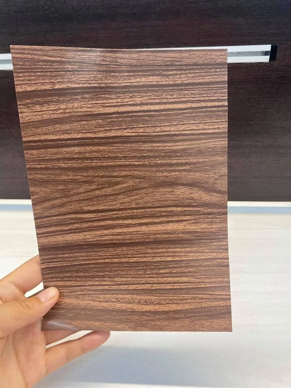 painel composto de alumínio da espessura de 0.3mm com granito de madeira cor escovada do ANIMAL DE ESTIMAÇÃO do espelho