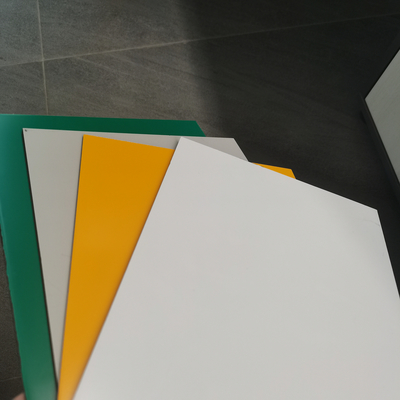 painel composto 1500mm do alumínio do PE de 3x 0.2mm ACP para a decoração interior