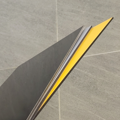 painel composto de alumínio de 1220mm PVDF Acm para construir o revestimento externo da parede