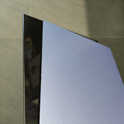 revestimento composto de alumínio da parede interior de painel de sanduíche de 2440mm PVDF