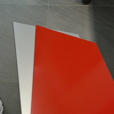 Largura composta de alumínio do painel 1220mm do PE do espelho metálica