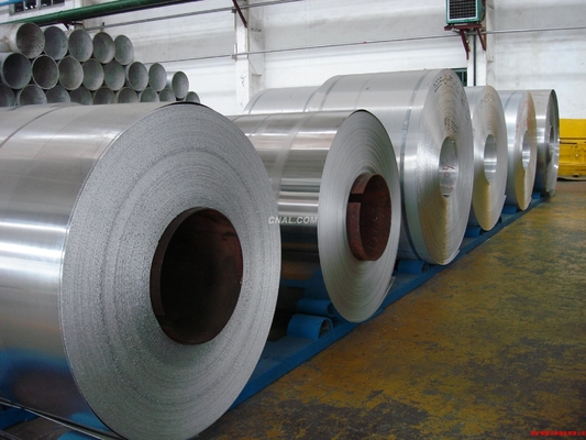 Material leve e elegante para construção com bobina de alumínio pré-pintada
