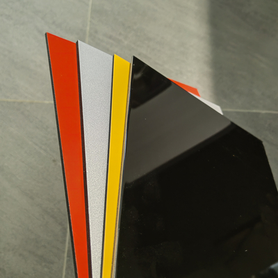 1.5 mm-8 mm espessura painel de alumínio de polivinilideno fluoreto com alta resistência ao descascamento
