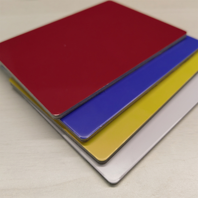 1220*2440*4*0.21mm PVDF Painel de Alumínio Composto ACP / Acm Para painel de parede e decoração exterior