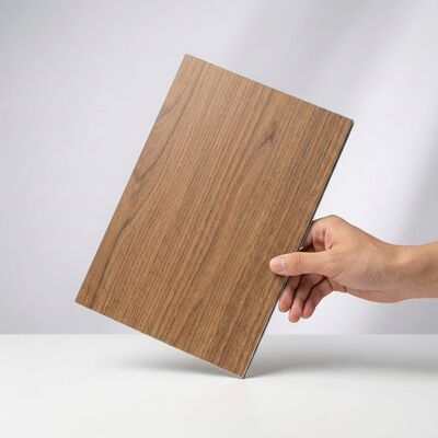 Em estoque 1220*2440mm Painel de alumínio anti-arranhões PE revestimento PVDF, ecológico para restaurante cozinha preço no atacado