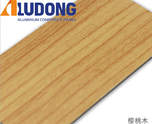 Fabricante direto 5 mm de madeira ACP PVDF revestimento, anti-UV e à prova de fogo para parede de cortina 24/7 Suporte técnico
