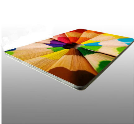 Mais de 100 tamanhos e cores de revestimento UV imprimível Aludong marca ACP painel de alumínio composto para decoração de sinalização