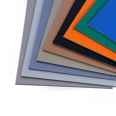 PVDF revestiu o painel B1 composto de alumínio à prova de fogo para a decoração de construção do exxterior da American National Standard do revestimento