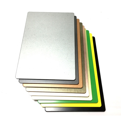 painel composto de alumínio da espessura PVDF de 1.5mm para o quadro de avisos
