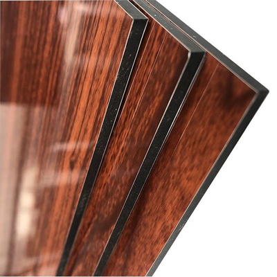 painéis compostos do alumínio do PE da espessura de 4mm para materiais de Builldding