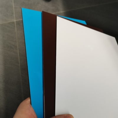O painel composto de alumínio do PE 1500*3200 para materiais de Builldding resiste à prova