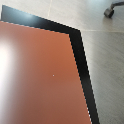 painel composto de alumínio ACP de 1500mm PVDF para a folha do revestimento da parede de cortina