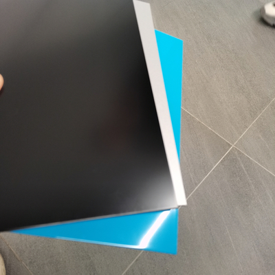 o painel composto de alumínio ACP do revestimento do PE de 3mm cobre para a decoração interior